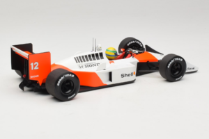 McLaren MP4/4 Honda #12 A. Senna Marlboro McLaren F1 World Champion 1988 Minichamps 1:18 540881812 Метал — снимка 2 от 7