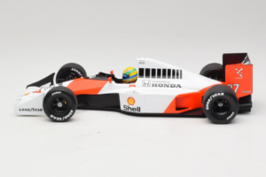 McLaren MP4/5B Honda #27 A. Senna Marlboro McLaren F1 World Champion 1990 Minichamps 1:18 540901827 Метал — снимка 3 от 7