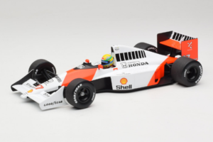 McLaren MP4/5B Honda #27 A. Senna Marlboro McLaren F1 World Champion 1990 Minichamps 1:18 540901827 Метал