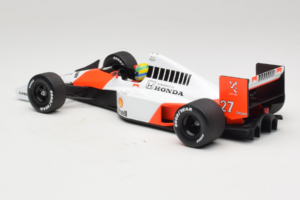 McLaren MP4/5B Honda #27 A. Senna Marlboro McLaren F1 World Champion 1990 Minichamps 1:18 540901827 Метал — снимка 5 от 7