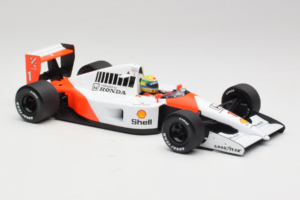 McLaren MP4/6 Honda #1 A. Senna Marlboro McLaren F1 World Champion 1991 Minichamps 1:18 540911801 Метал — снимка 4 от 7