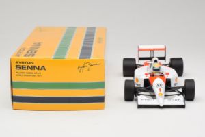 McLaren MP4/6 Honda #1 A. Senna Marlboro McLaren F1 World Champion 1991 Minichamps 1:18 540911801 Метал — снимка 6 от 7
