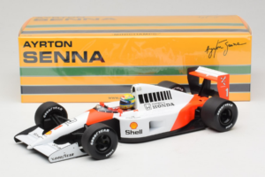McLaren MP4/6 Honda #1 A. Senna Marlboro McLaren F1 World Champion 1991 Minichamps 1:18 540911801 Метал — снимка 7 от 7