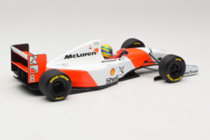 McLaren MP4/8 Ford #8 A. Senna Marlboro McLaren 1993 Minichamps 1:18 540931808 Метал — снимка 2 от 7