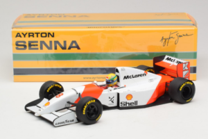 McLaren MP4/8 Ford #8 A. Senna Marlboro McLaren 1993 Minichamps 1:18 540931808 Метал — снимка 7 от 7