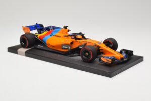 McLaren MCL33 Renault #14 F. Alonso Last F1 Race Abu Dhabi GP 2018 Minichamps 1:18 537183914 Метал — снимка 4 от 6