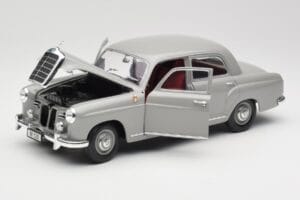 Mercedes 180 W120 Ponton Graphite Grey Revell 1:18 08974 Метал — снимка 2 от 8