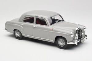 Mercedes 180 W120 Ponton Graphite Grey Revell 1:18 08974 Метал — снимка 6 от 8