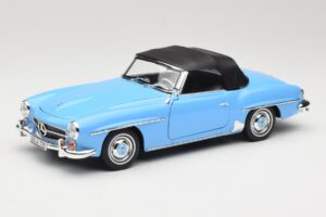 Mercedes 190 SL W121 Светлосиньо Norev 1:18 183400 Метал
