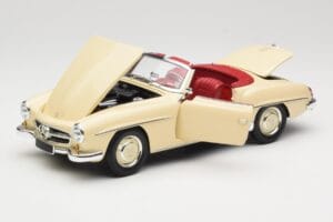 Mercedes 190 SL W121 Бежов Minichamps 1:18 103037034 Метал — снимка 2 от 8