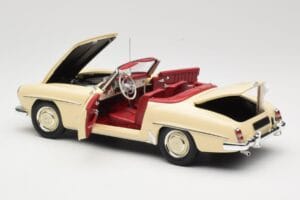 Mercedes 190 SL W121 Бежов Minichamps 1:18 103037034 Метал — снимка 5 от 8