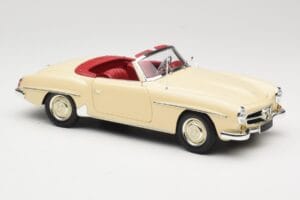 Mercedes 190 SL W121 Бежов Minichamps 1:18 103037034 Метал — снимка 6 от 8