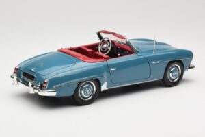Mercedes 190 SL W121 Синьо Minichamps 1:18 103037033 Метал — снимка 3 от 8