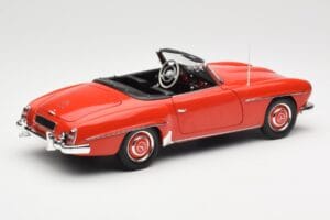 Mercedes 190 SL W121 Guards Red Minichamps 1:18 100037032 Метал — снимка 3 от 8
