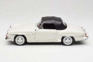 Mercedes 190 SL W121 Светлосив Norev 1:18 B66040710 Метал — снимка 5 от 10