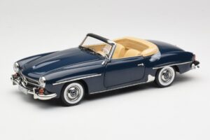 Mercedes 190 SL W121 Middle Blue Norev 1:18 183403 Метал