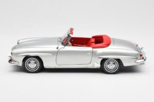 Mercedes 190 SL W121 Сребрист Norev 1:18 B660640604 Метал — снимка 4 от 8