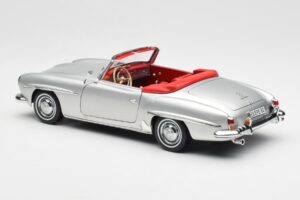 Mercedes 190 SL W121 Сребрист Norev 1:18 B660640604 Метал — снимка 7 от 8