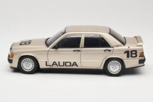 Mercedes 190E 2.3-16 W201 #1 N. Lauda Race of Champions Nurburgring 1984 AUTOart 1:18 88431 Метал — снимка 4 от 8