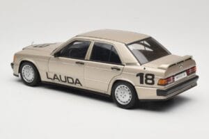 Mercedes 190E 2.3-16 W201 #1 N. Lauda Race of Champions Nurburgring 1984 AUTOart 1:18 88431 Метал — снимка 7 от 8