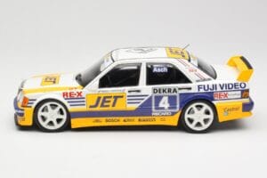 Mercedes 190E 2.5-16 EVO 1 W201 Team MS-Jet #4 R. Asch DTM 1989 Minichamps 1:18 155893604 Метал — снимка 3 от 6