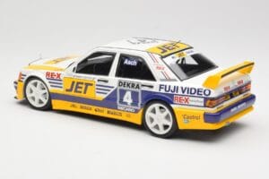 Mercedes 190E 2.5-16 EVO 1 W201 Team MS-Jet #4 R. Asch DTM 1989 Minichamps 1:18 155893604 Метал — снимка 5 от 6