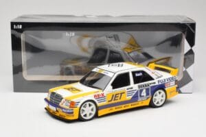 Mercedes 190E 2.5-16 EVO 1 W201 Team MS-Jet #4 R. Asch DTM 1989 Minichamps 1:18 155893604 Метал — снимка 6 от 6