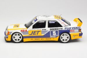 Mercedes 190E 2.5-16 EVO 1 W201 Team MS-Jet #5 M. Reuter DTM 1989 Minichamps 1:18 155893605 Метал — снимка 3 от 6