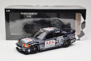 Mercedes 190E 2.5-16 EVO 1 W201 Team Snobeck #11 D. Snobeck DTM 1989 Minichamps 1:18 155893611 Метал — снимка 6 от 6