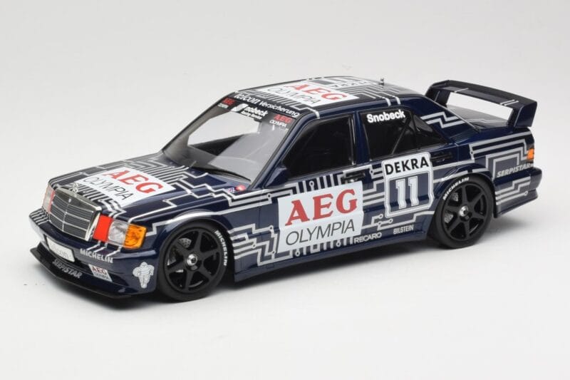 Mercedes 190E 2.5-16 EVO 1 W201 Team Snobeck #11 D. Snobeck DTM 1989 Minichamps 1:18 155893611 Метал