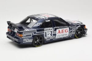 Mercedes 190E 2.5-16 EVO 1 W201 Team Snobeck #12 A. Cudini DTM 1989 Minichamps 1:18 155893612 Метал — снимка 2 от 6