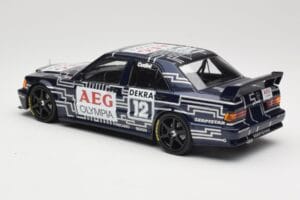 Mercedes 190E 2.5-16 EVO 1 W201 Team Snobeck #12 A. Cudini DTM 1989 Minichamps 1:18 155893612 Метал — снимка 5 от 6