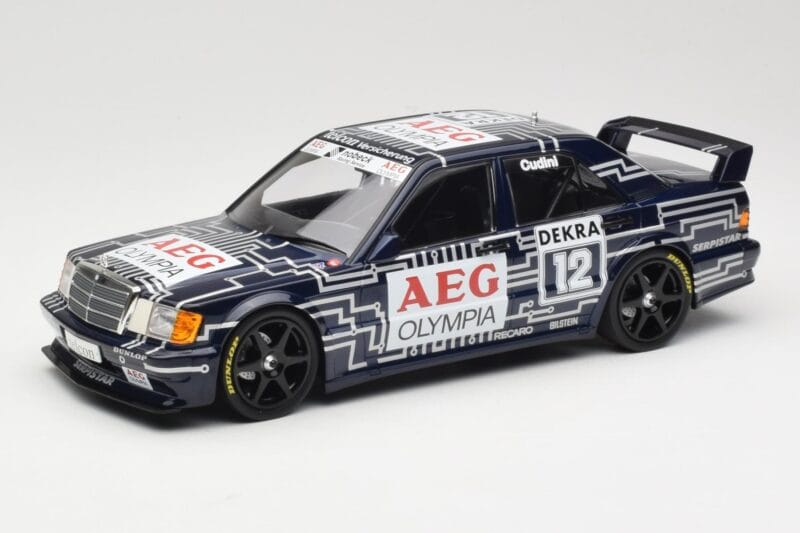 Mercedes 190E 2.5-16 EVO 1 W201 Team Snobeck #12 A. Cudini DTM 1989 Minichamps 1:18 155893612 Метал
