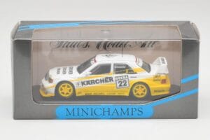 Mercedes 190E 2.5-16 Evo 2 W201 #22 MS Kärcher Schmickler DTM 1990 Minichamps 1:43 13120 Метал — снимка 4 от 4