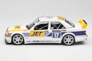 Mercedes 190E 2.5-16 EVO I W201 #17 Team MS-Jet J. van Ommen DTM 1990 Minichamps 1:18 155903617 Метал — снимка 5 от 6