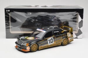 Mercedes 190E 2.5-16 EVO II W201 #10 Zung Fu N. Amorim Guia Race Macau 1991 Minichamps 1:18 155913610 Метал — снимка 6 от 6