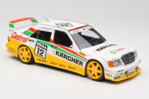 Mercedes 190E 2.5-16 EVO II W201 #12 Team Mass Schons J. van Ommen DTM 1992 Minichamps 1:18 155923612 Метал — снимка 2 от 6