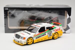Mercedes 190E 2.5-16 EVO II W201 #12 Team Mass Schons J. van Ommen DTM 1992 Minichamps 1:18 155923612 Метал — снимка 6 от 6
