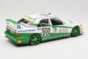 Mercedes 190E 2.5-16 EVO II W201 #20 Team Zakspeed M. Schumacher DTM 1991 Minichamps 1:18 155913620 Метал — снимка 3 от 6