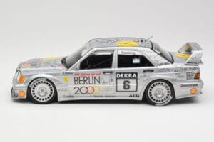 Mercedes 190E 2.5-16 EVO II W201 #6 Team AMG Mercedes K. Rosberg DTM 1992 Minichamps 1:18 155923606 Метал — снимка 5 от 6