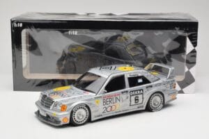 Mercedes 190E 2.5-16 EVO II W201 #6 Team AMG Mercedes K. Rosberg DTM 1992 Minichamps 1:18 155923606 Метал — снимка 6 от 6