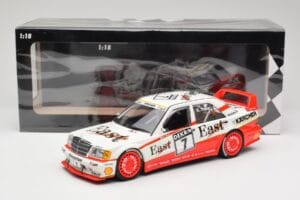Mercedes 190E 2.5-16 EVO II W201 #7 Team AMG K. Thiim DTM 1991 Minichamps 1:18 155913607 Метал — снимка 6 от 6