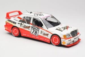 Mercedes 190E 2.5-16 EVO II W201 #78 Team AMG E. Lohr DTM 1991 Minichamps 1:18 155913678 Метал — снимка 2 от 6
