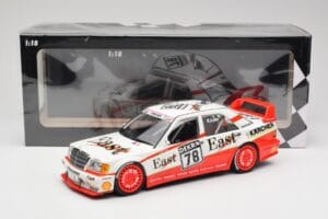 Mercedes 190E 2.5-16 EVO II W201 #78 Team AMG E. Lohr DTM 1991 Minichamps 1:18 155913678 Метал — снимка 6 от 6