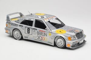 Mercedes 190E 2.5-16 EVO II W201 #8 Zung Fu E. Lohr Guia Race Macau 1992 Minichamps 1:18 155923608 Метал — снимка 2 от 6
