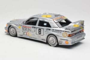 Mercedes 190E 2.5-16 EVO II W201 #8 Zung Fu E. Lohr Guia Race Macau 1992 Minichamps 1:18 155923608 Метал — снимка 4 от 6