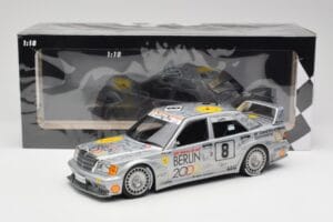 Mercedes 190E 2.5-16 EVO II W201 #8 Zung Fu E. Lohr Guia Race Macau 1992 Minichamps 1:18 155923608 Метал — снимка 6 от 6