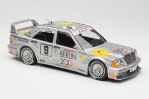 Mercedes 190E 2.5-16 EVO II W201 #9 Zung Fu K. Ludwig Guia Race Macau 1992 Minichamps 1:18 155923609 Метал — снимка 2 от 6