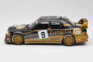 Mercedes 190E 2.5-16 EVO II W201 #9 Zung Fu K. Ludwig Guia Race Macau 1991 Minichamps 1:18 155913609 Метал — снимка 5 от 6