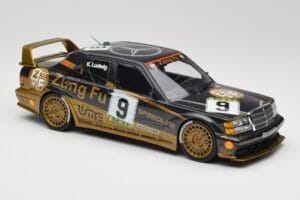 Mercedes 190E 2.5-16 EVO II W201 #9 Zung Fu K. Ludwig Guia Race Macau 1991 Minichamps 1:18 155913609 Метал — снимка 2 от 6